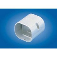 Mitsubishi NS-75 Line Hide Lineset Cover System Socket/Coupling - 3-1/4" x 2-11/16"