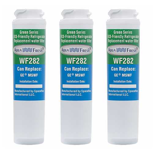 Replacement Water Filter Cartridge for Filter for Aqua Fresh MSWF - (3 Pack)