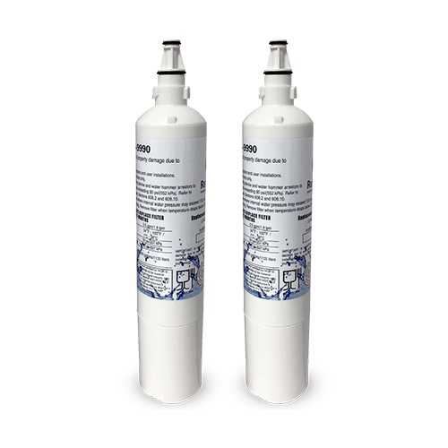 Refresh R-9990 Replacement Water Filter For LG LT600P - 2 Pack