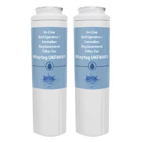 Replacement Filter for Maytag UKF8001 / WF295 / WSM-2 (2-Pack) Replacement Filter